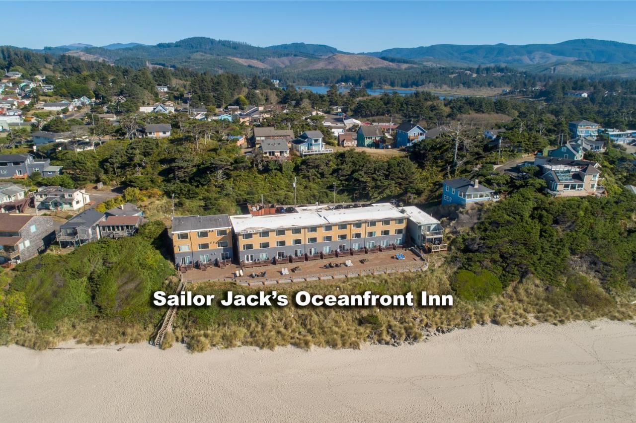 Sailor Jack Oceanfront Motel Lincoln City Exterior foto
